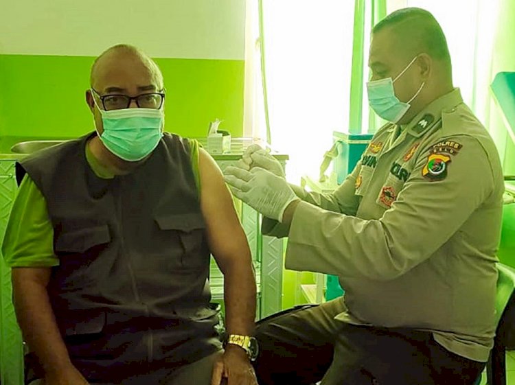 Layani Dosis 1 Hingga Booster, Klinik Pratama Polres Belu Terus Gelar Vaksinasi Covid-19 untuk Masyarakat