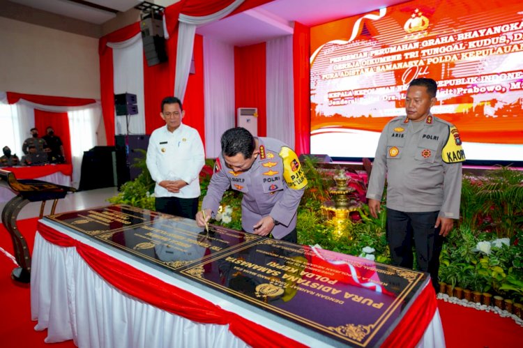 Resmikan Rumah Ibadah di Kepri, Kapolri: Bagian Etalase Kerukunan dan Toleransi Beragama