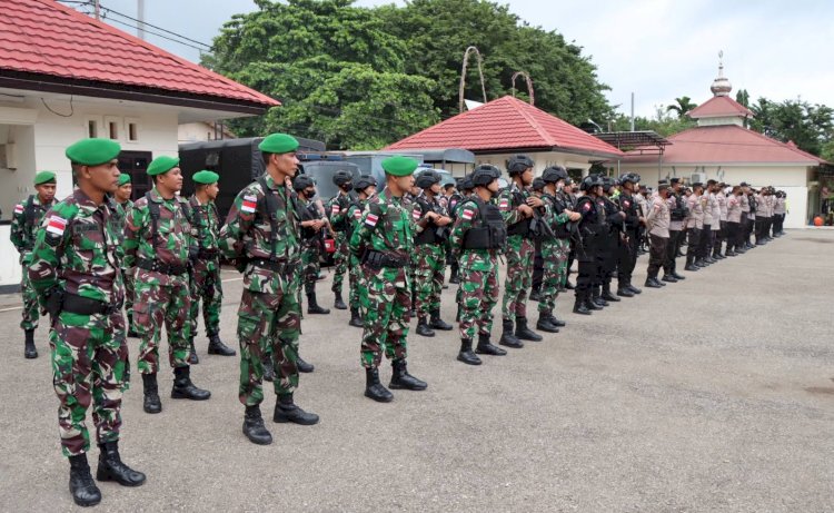 Turun Penuh, Polres Belu bersama Instansi Terkait Siap Amankan Malam Penghujung Tahun 2022 di Tapal Batas