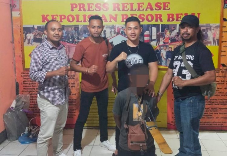 Hendak Melancarkan Aksinya, YO Spesialis Pencurian Sapi Dibekuk Aparat Sat Reskrim Polres Belu