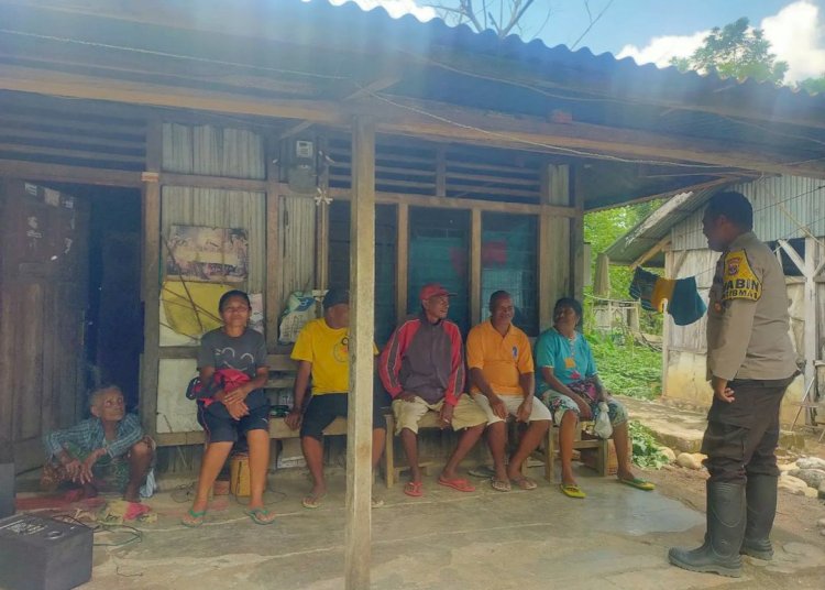 Musim Hujan Belum Berakhir, AIPDA Mathis Bili Imbau Warga Binaannya Waspadai Potensi Banjir dan Longsor