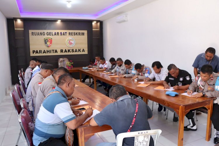 Biro SDM Polda NTT Gelar Tes Psikologi Berkala Personil Polres Belu