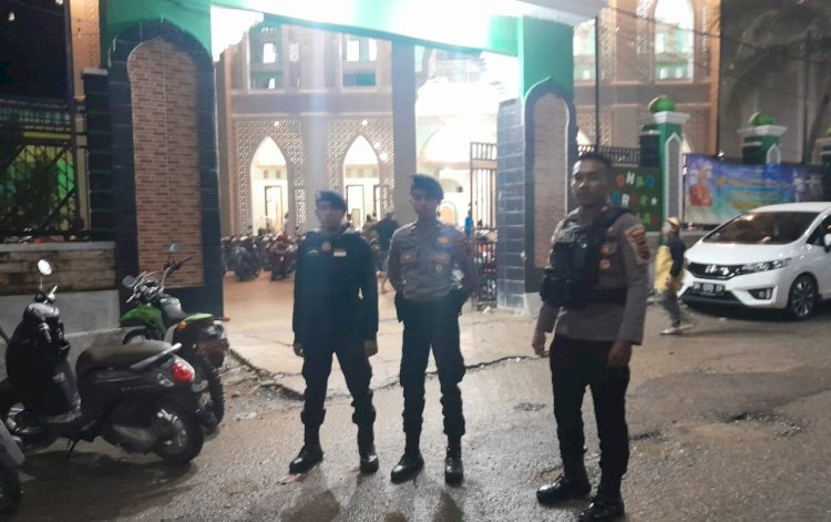 Ciptakan Rasa Aman, Polres Belu Amankan Sholat Tarawih Pertama Ramadhan 2023