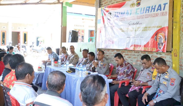 Jumat Curhat di Manuaman, Masyarakat Minta Polres Belu Intensifkan Patroli di Jam Istirahat Malam