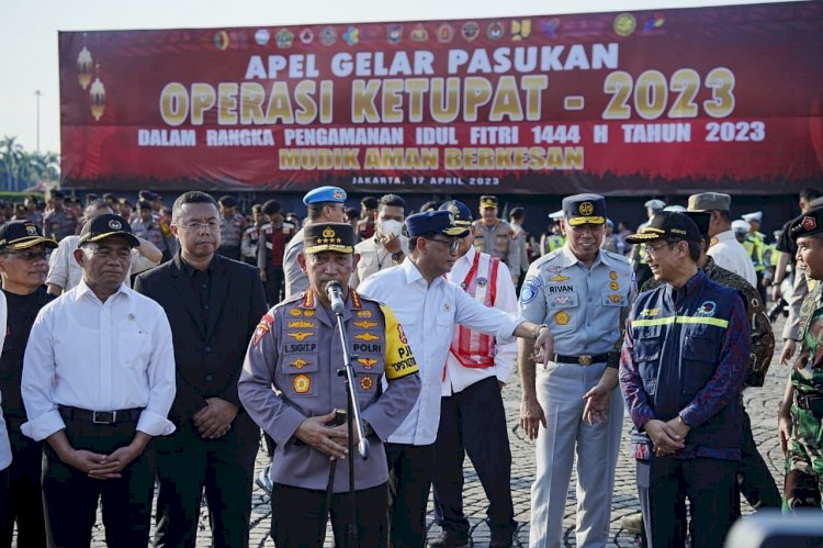 Operasi Ketupat 2023 Resmi Digelar, Kapolri: Berikan Pelayanan Terbaik ke Pemudik