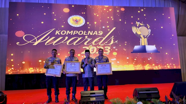 Membanggakan, Polda NTT Raih Piala dan Tiga Piagam dalam Ajang Kompolnas Awards 2023