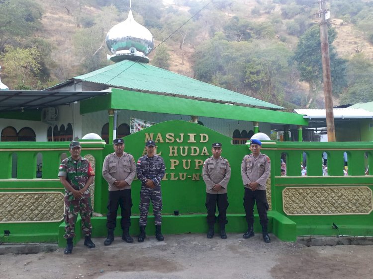 Sholat Idul Adha 1444 H, Polres Belu Jajaran Turun ke Masjid Jamin Keamanan Umat Saat Beribadah