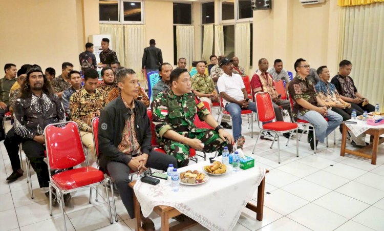 Eratkan Silaturahmi Menuju Pemilu yang Damai, Polres Belu Undang TNI dan Masyarakat Nonton Bareng Wayang Kulit Lakon Wahyu Cakraningrat