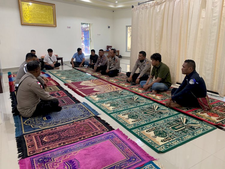 Tingkatkan Iman dan Takwa kepada Tuhan, Personel Polres Belu dan ASN Rutin Ikuti Binrohtal