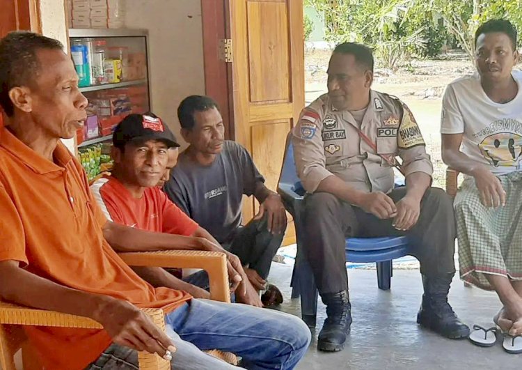 Mari Kita Bersama Berantas TPPO, Ajak Bripka Syukur Bay Saat Temui Warga Binaanya di Umaklaran