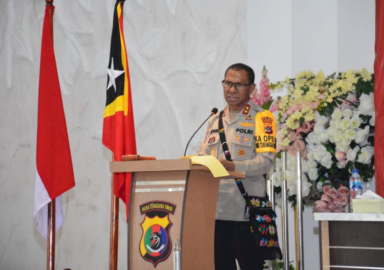 Pimpin Rakor Bersama PNTL, Kapolda NTT Beberkan Keberhasilan Polri Ungkap Berbagai Kasus Kejahatan di Perbatasan RI-RDTL