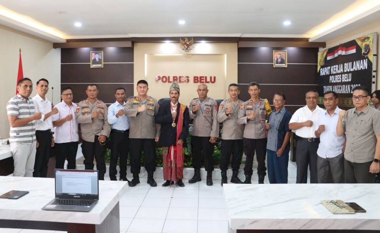 Sentuh Dua Polres Perbatasan, Tim STIK Lemdiklat Polri Lakukan Penelitian Pemanfaaan Media Sosial di Polres Belu