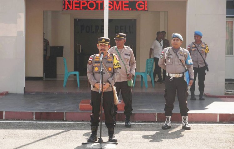 Road Race Berjalan Lancar, Kapolres Belu Ucap Terima Kasih dan Pesan Anggota Tetap Jaga Kekompakan