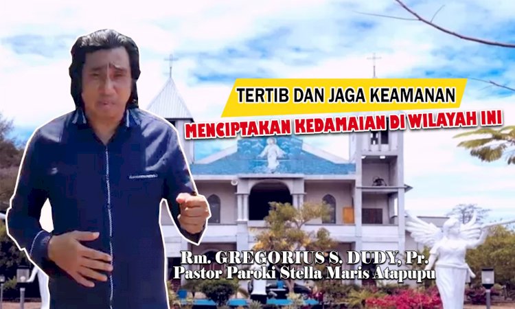 Sambut Tahun Baru dan Pemilu 2024, Pastor Paroki Stella Maris Imbau Seluruh Kelompok Masyarakat Aktif Jaga Keamanan dan Kedamaian