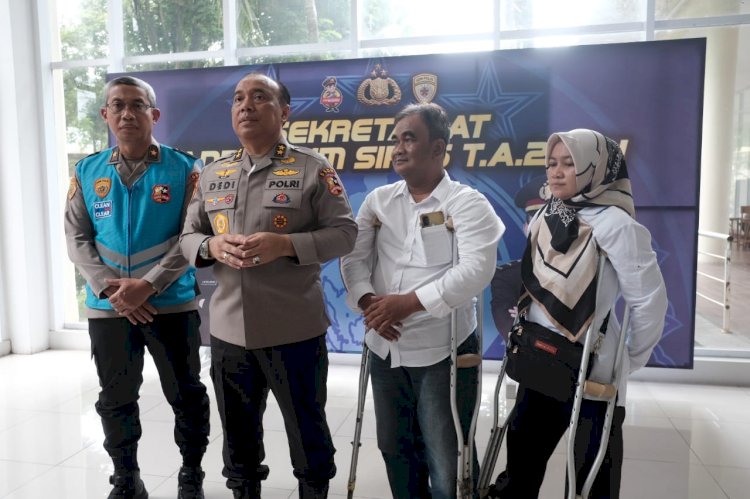 Dua Dari Tiga Difabel Lolos Tes Tingkat Akhir SIPSS Polri