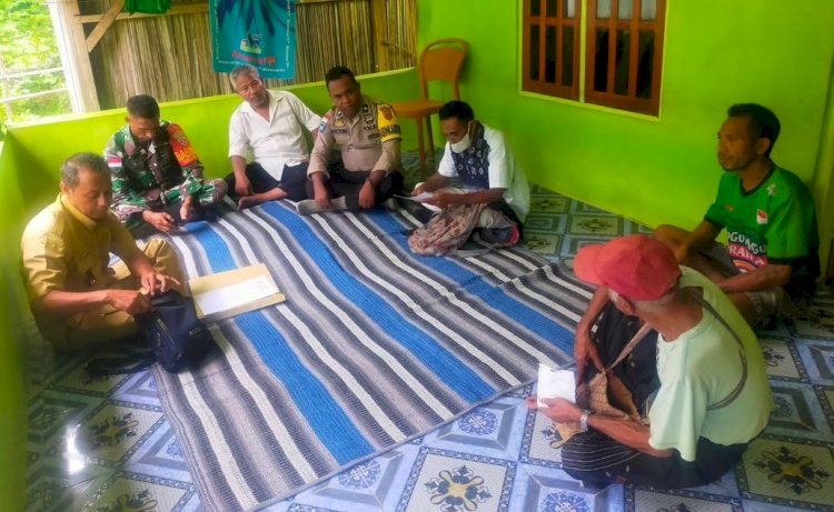 Hujan Belum Berakhir, AIPDA Mathis Bili Imbau Warga desa Tohe Waspadai Potensi Banjir dan Longsor