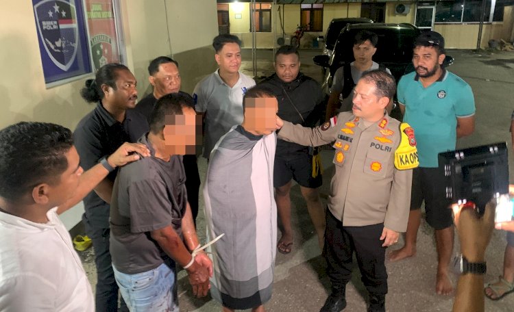 Terus Berikan Jaminan Keamanan untuk Masyarakat, Kapolres Belu Pimpin Anggota Bekuk Dua Pelaku Pencurian Uang Ratusan Juta Milik Suster