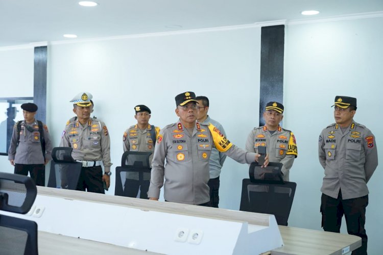 Kapolda NTT Memastikan Kesiapan Command Center untuk HDCM RI-RRT ke-4 di Labuan Bajo