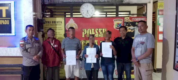 Optimalkan Restorative Justice, Polsek Tasifeto Barat Selesaikan Kasus Anak Pukul Ibu Kandung di desa Naitimu