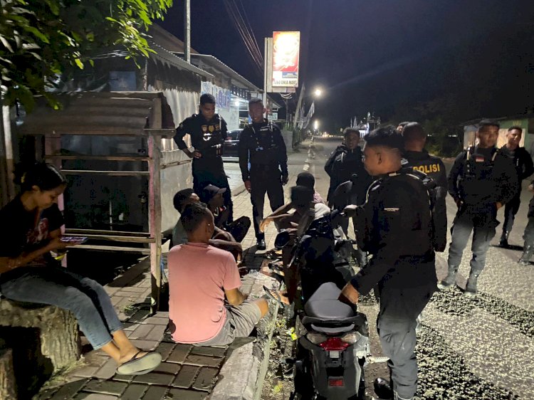 Cipta Kondisi Jelang Pilkada 2024, Tim Patroli Perintis Samapta Polres Belu Rutin Patroli Cegah Gangguan Kamtibmas, Cek Videonya
