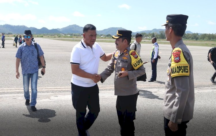 Disambut Sahlisosek Kapolri dan Kapolres Belu, Simak Agenda Kunjungan Kerja Kapolda NTT di Atambua