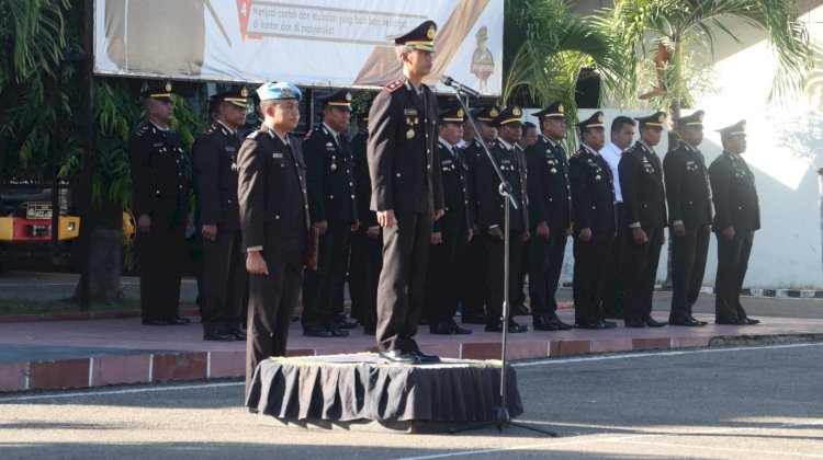 Berbalut Semangat Nasionalisme, Polres Belu Gelar Upacara Peringatan Hari Lahir Pancasila Tahun 2024