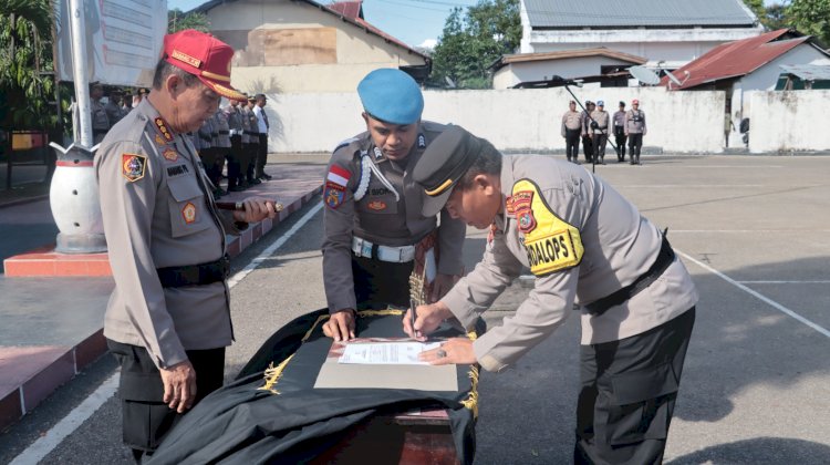 Latihan Kerja Selesai, Polres Belu Lepas Siswa Bintara Polri Gelombang I Tahun Anggaran 2024