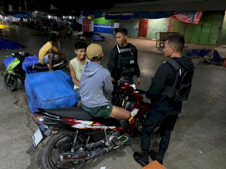 Rutin Patroli Malam, UpayaTim Patroli Perintis Samapta Polres Belu Cegah Gangguan Kamtibmas Jelang Pilkada 2024
