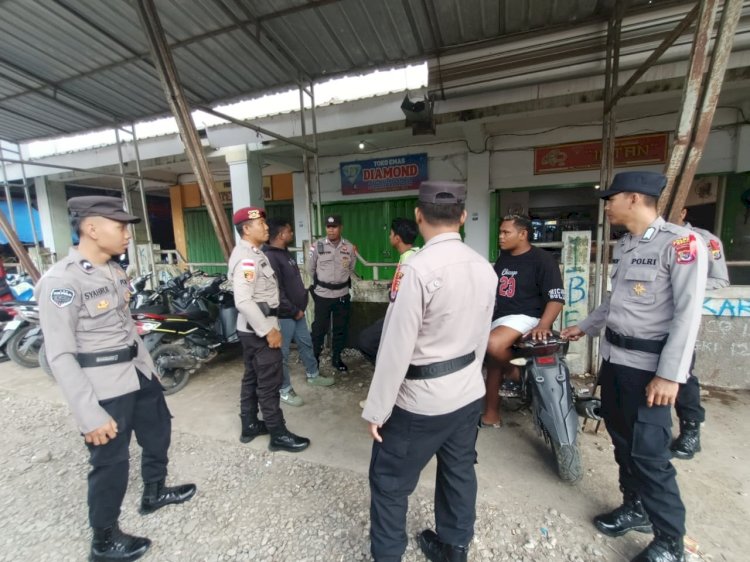 Cipta Kondisi Kamtibmas di Akhir Pekan,Personel Polres Belu Patroli Sisir Perkotaan Hingga Kantor Penyelenggara Pemilu