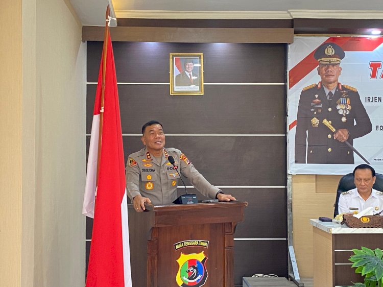 Dukung Penuh Program Pemerintah, Kapolda NTT Ajak Semua Pihak di Belu Bekerja Bersama dalam Ketahanan Pangan dan Penurunan Stunting
