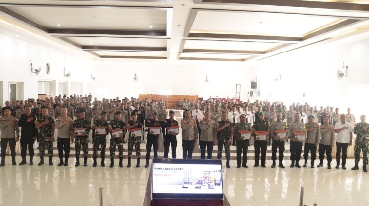 Beri Arahan dan Tali Asih, Kapolda NTT Pesan Anggota TNI Polri Jadilah Prajurit yang Bisa di Andalkan Masyarakat dalam Segala Hal