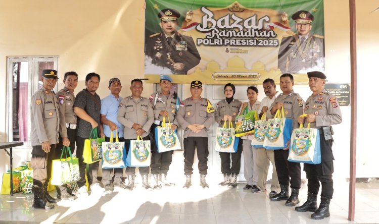 Sediakan Sembako Murah, Polres Belu Gelar Bazar Ramadan Polri Presisi dan Baksos Ramadan Bhayangkari 2025