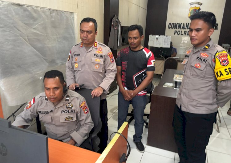 Cek Layanan Call Center 110, Kapolres Belu Pastikan beri Pelayanan Maksimal untuk Masyarakat Selama Gelaran Operasi Ketupat 2025