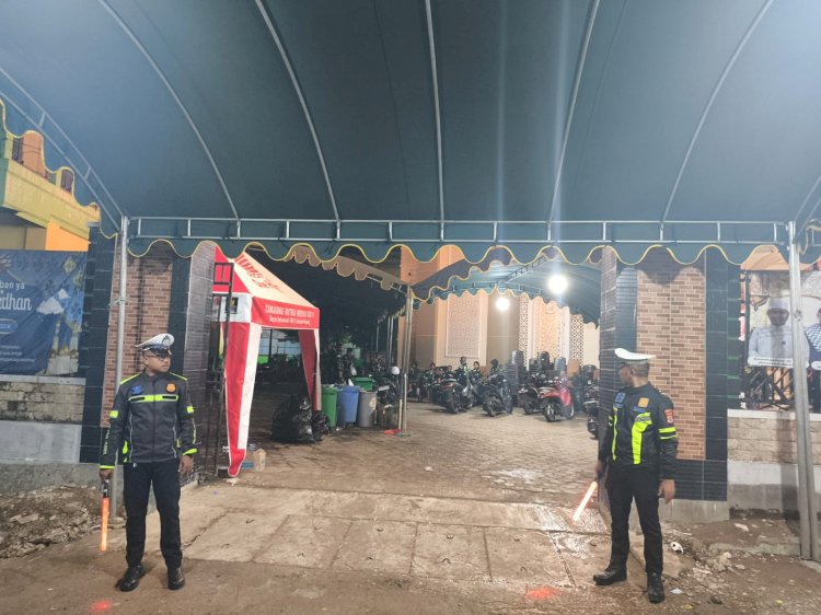 Hari ke 23 Ramadan 1446 H, Sat Lantas Polres Belu kembali Turun ke Masjid Beri Rasa Aman dan Nyaman Umat Muslim Saat Ibadah Tarawih