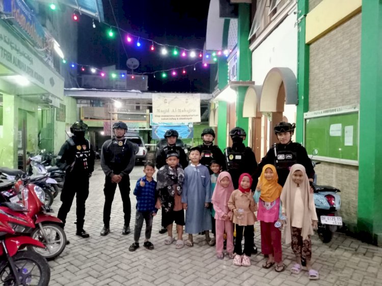 Cegah Gangguan Kamtibmas di Bulan Ramadan, Tim Perintis Samapta Polres Belu Intensifkan Patroli dan Pengamanan Sholat Tarawih