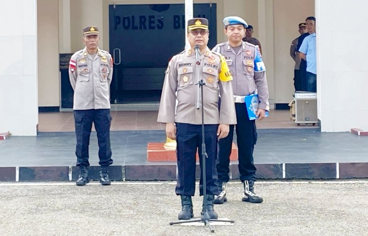 Momentum Idul Fitri, Kapolres Belu:Mari Kembali ke Fitrah, Jadilah Polisi yang Baik dan Hindari Pelanggaran