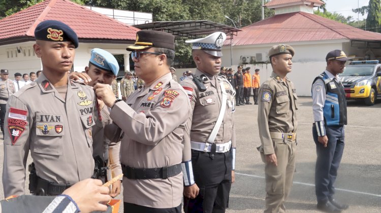 Tandai Pengamanan Hari Raya Paskah, Kapolres Belu Pimpin Upacara Gelar Pasukan Operasi Semana Santa Turangga 2025