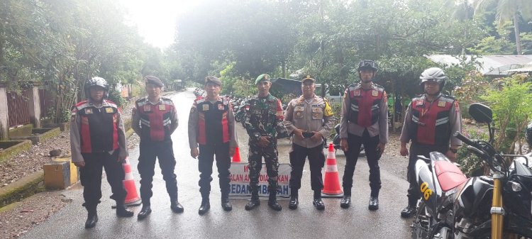Ops Semana Santa Turangga 2025, Polres Belu dan Polsek Jajaran Amankan Misa Sabtu Suci