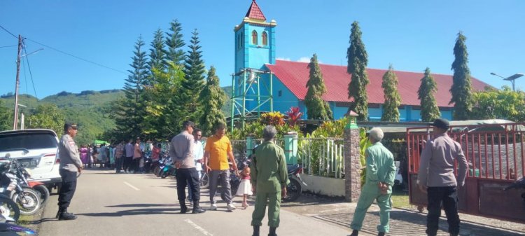 Operasi Semana Santa 2025, Kapolres Belu:Alhamdulillah, Pengamanan Pekan Suci Paskah Berjalan Aman, Lancar dan Kondusif