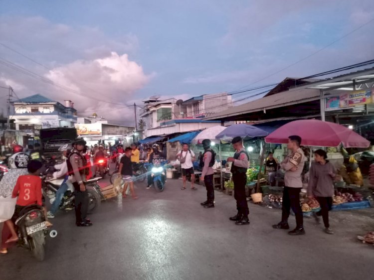 Sisir Perkotaan, Upaya Satgas Operasi Semana Santa Polres Belu Wujudkan Situasi Kondusif Pasca Perayaan Paskah 2025