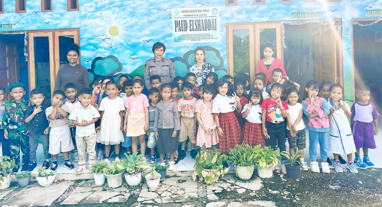 Kisah Inspiratif Ipda Ristiany Densy Doko: Bangun Panti Asuhan dan PAUD, Jadi Ibu Asuh untuk 67 Anak di Belu Perbatasan RI-RDTL