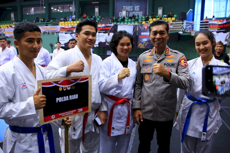 Kabareskrim Buka Kejuaraan Karate Piala Kapolri 2025 Dikuti 284 Atlet