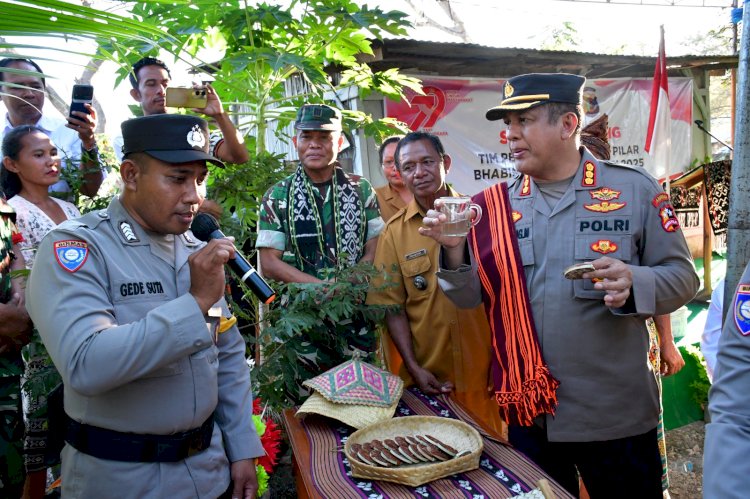 Ikut Lomba Tiga Pilar Bhabinkamtibmas Baharkam Polri 2025: Bhabinkamtibmas Desa Benu Ubah Sopi Jadi Gula Aren