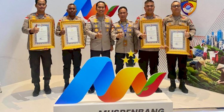 Empat Polres Jajaran Polda NTT Raih Penghargaan Pelayanan Prima dari Kemenpan RB