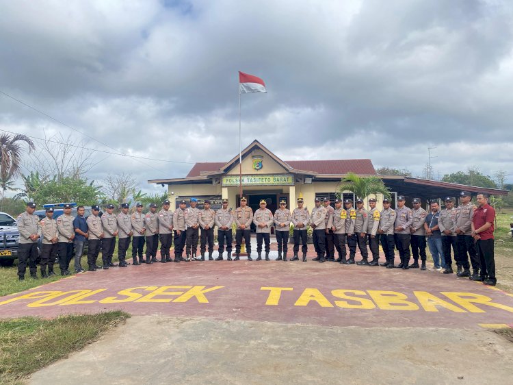 Ingin Dicintai Masyarakat, Kapolres Belu Ajak Personel Polsek Tasifeto Barat Respon Cepat Aduan Masyarakat, Antisipastif dan Inovatif
