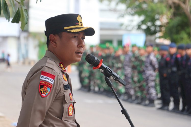 Tour de EnTeTe 2025 Resmi di Mulai, Kapolres Belu Minta Ratusan Personel Gabungan Fokus Amankan Ajang Balap Sepeda Berskala Internasional