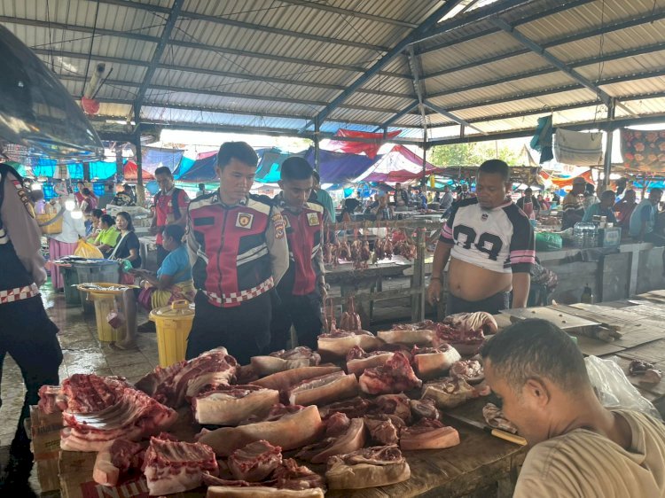 Cegah dan Minimalisir Gangguan Kamtibmas, Perintis Samapta Polres Belu Rutin Gelar Patroli Dialogis di Titik-titik ini