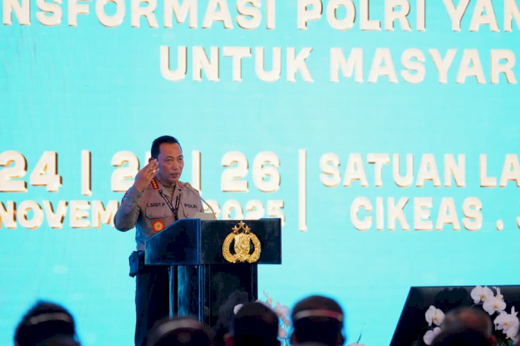 Gelar Apel Kasatwil, Kapolri: Semangat Polri Tingkatkan Pelayanan untuk Masyarakat 