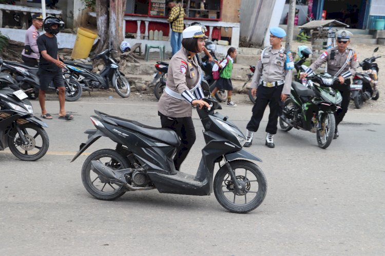 Sepekan Lebih Operasi Zebra 2025 Digelar, Kasat Lantas Polres Belu Sebut Pelanggaran Lalu Lintas Didominasi Kendaraan Roda Dua
