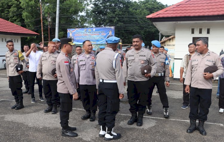 Uji Disiplin Sekaligus Cegah Penyalahgunaan Narkoba, Bid Propam Polda NTT Gelar Operasi Gaktiplin  di Polres Belu